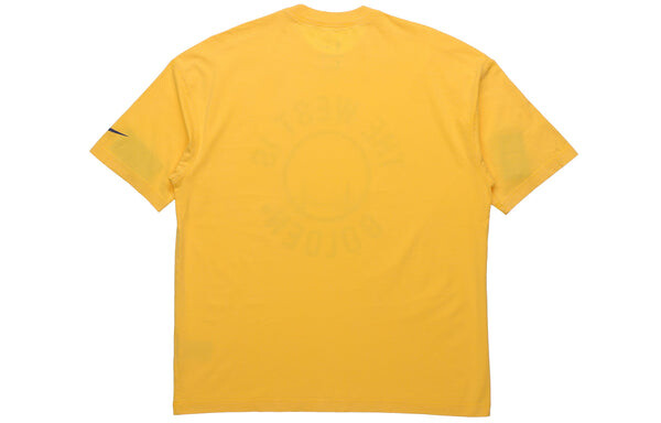 Футболка golden state warriors nba short sleeve yellow Nike, желтый — фото 2