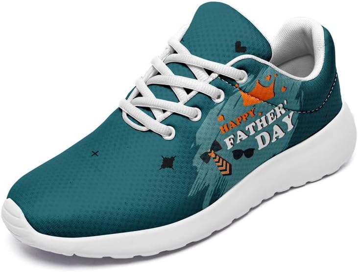 

Модные мужские кроссовки с шнуровкой, комфортные, для повседневной носки, бега и ходьбы, легкая обувь на подарок для папы Awsole, белый