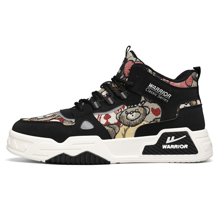

Кроссовки WARRIOR Skateboarding Men Mid-top Black, черный