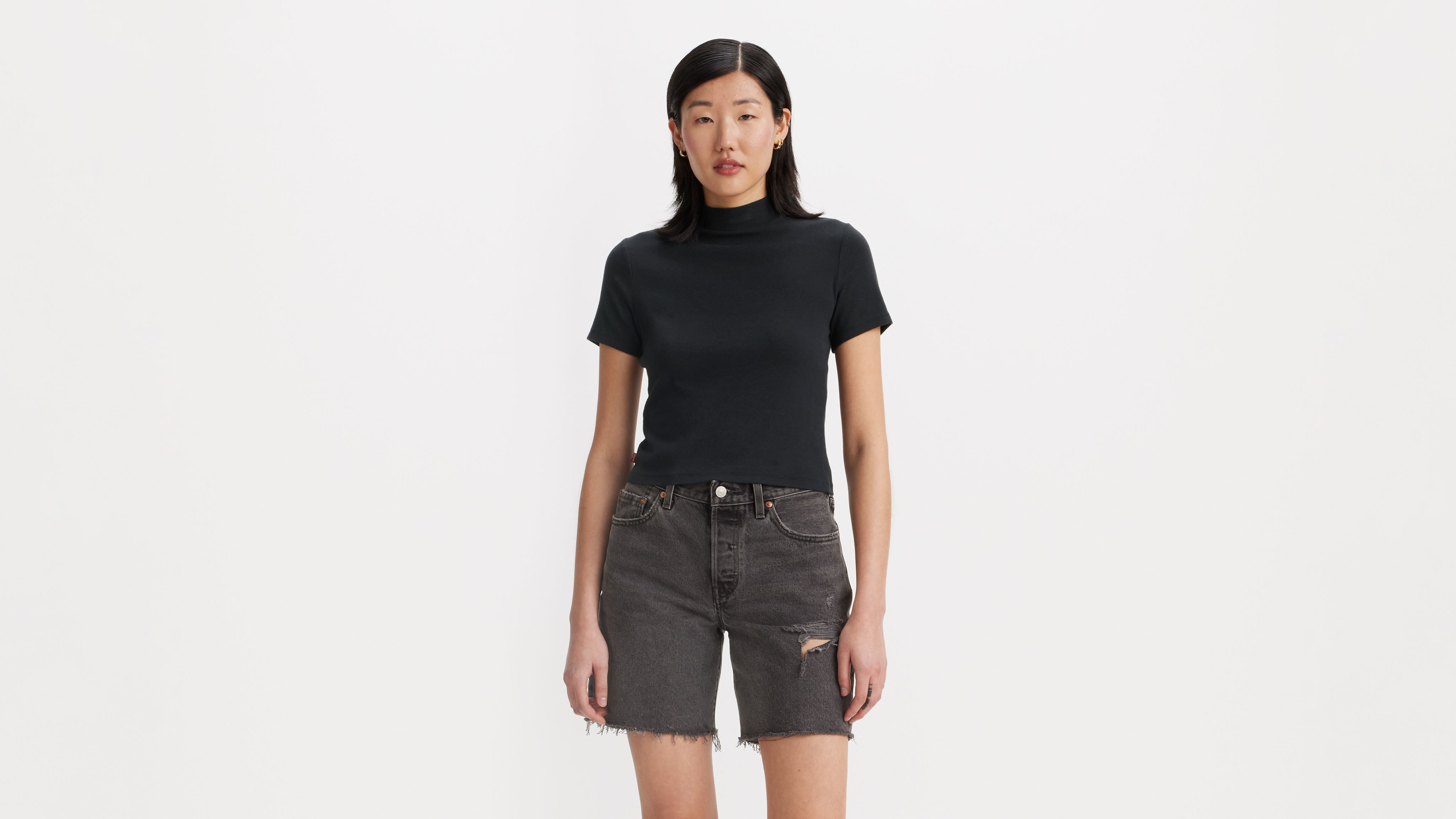 

Легкая футболка с коротким рукавом Levi's, цвет Black