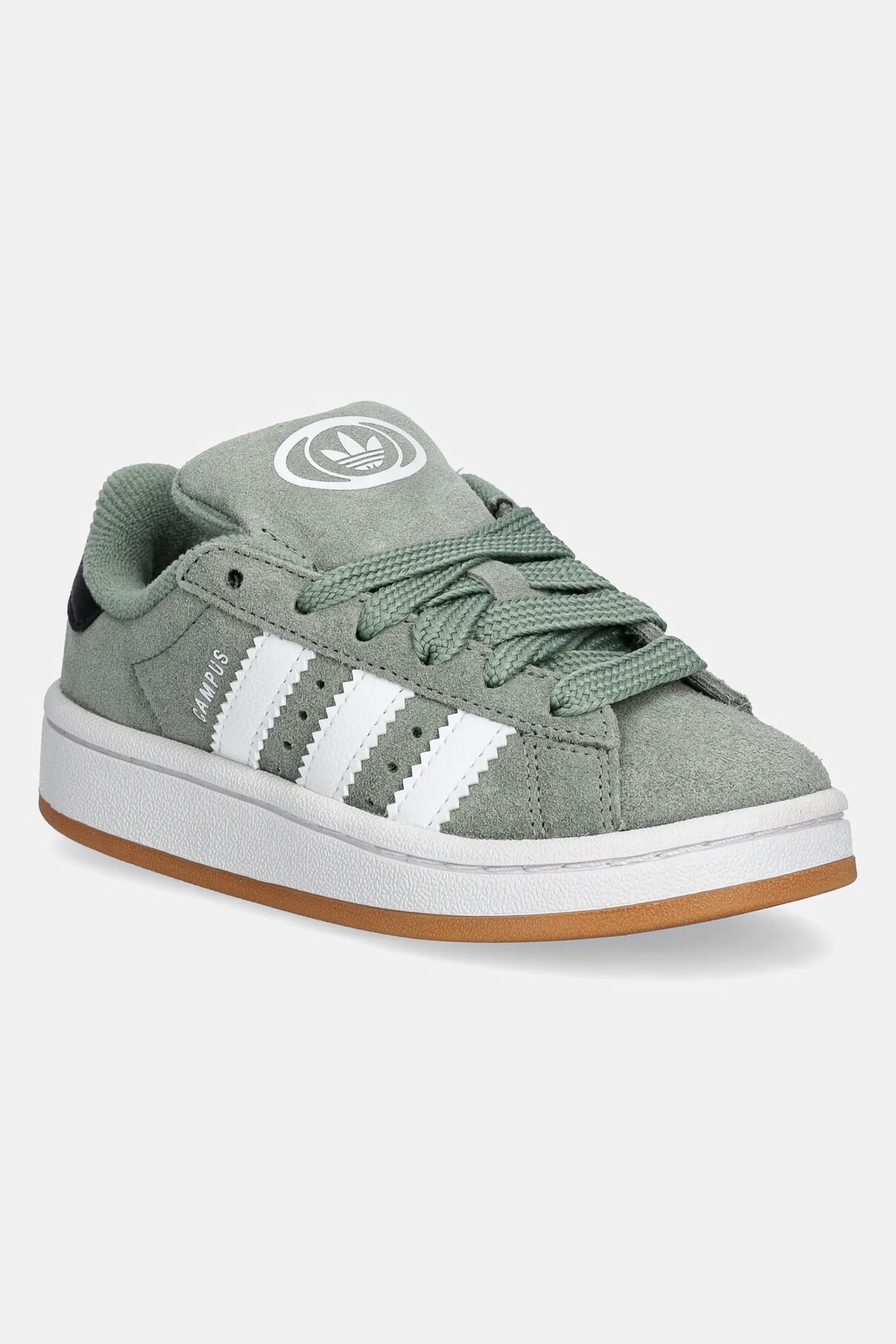 

Кроссовки замшевые детские CAMPUS 00s Adidas Originals, зеленый