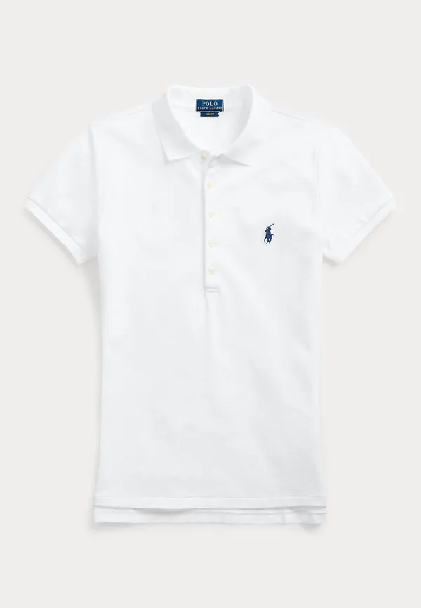 Рубашка поло Polo Ralph Lauren, White — фото 4