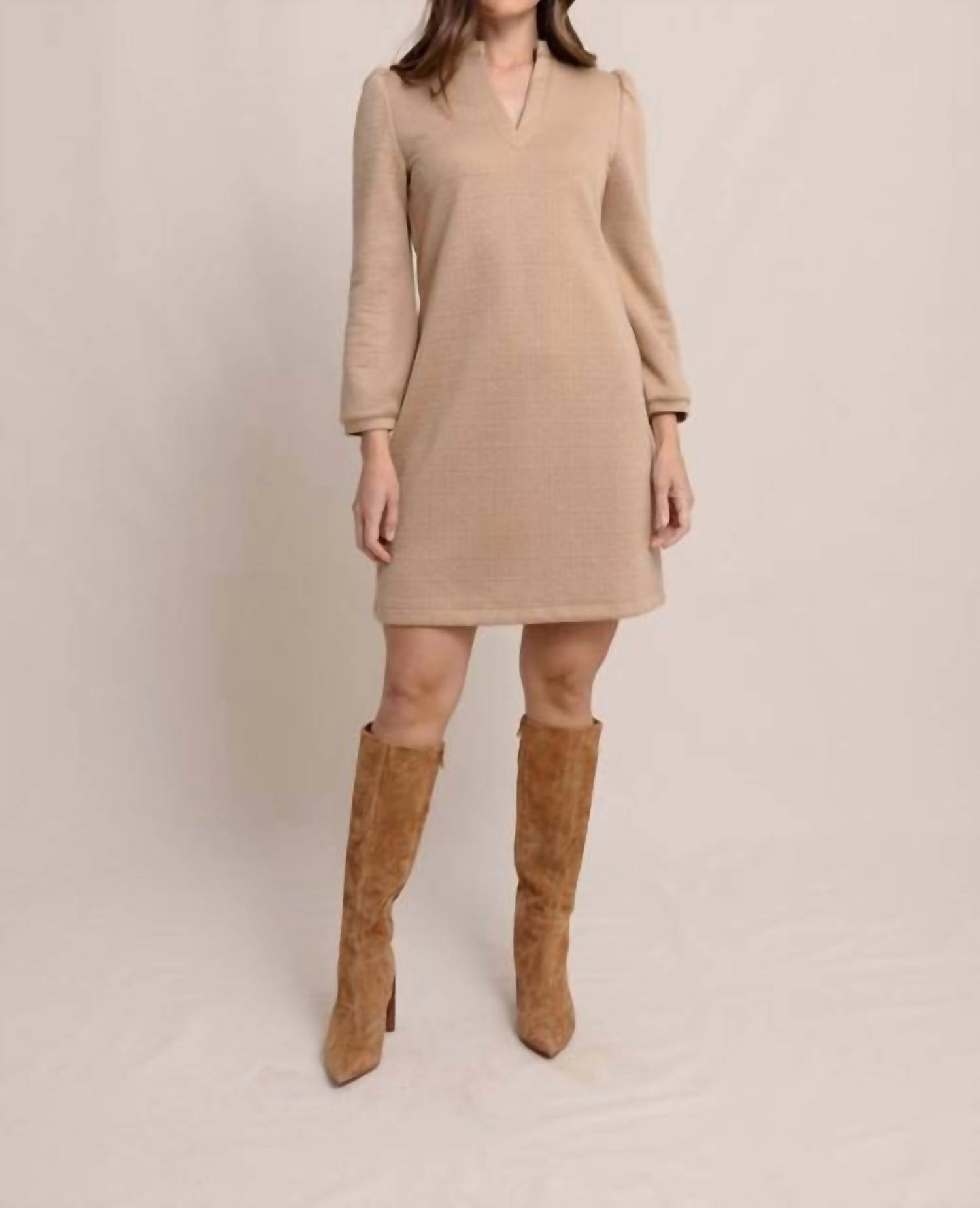 

Oren Платье стеганое в цвете таннин SOUTHERN TIDE, Tannin