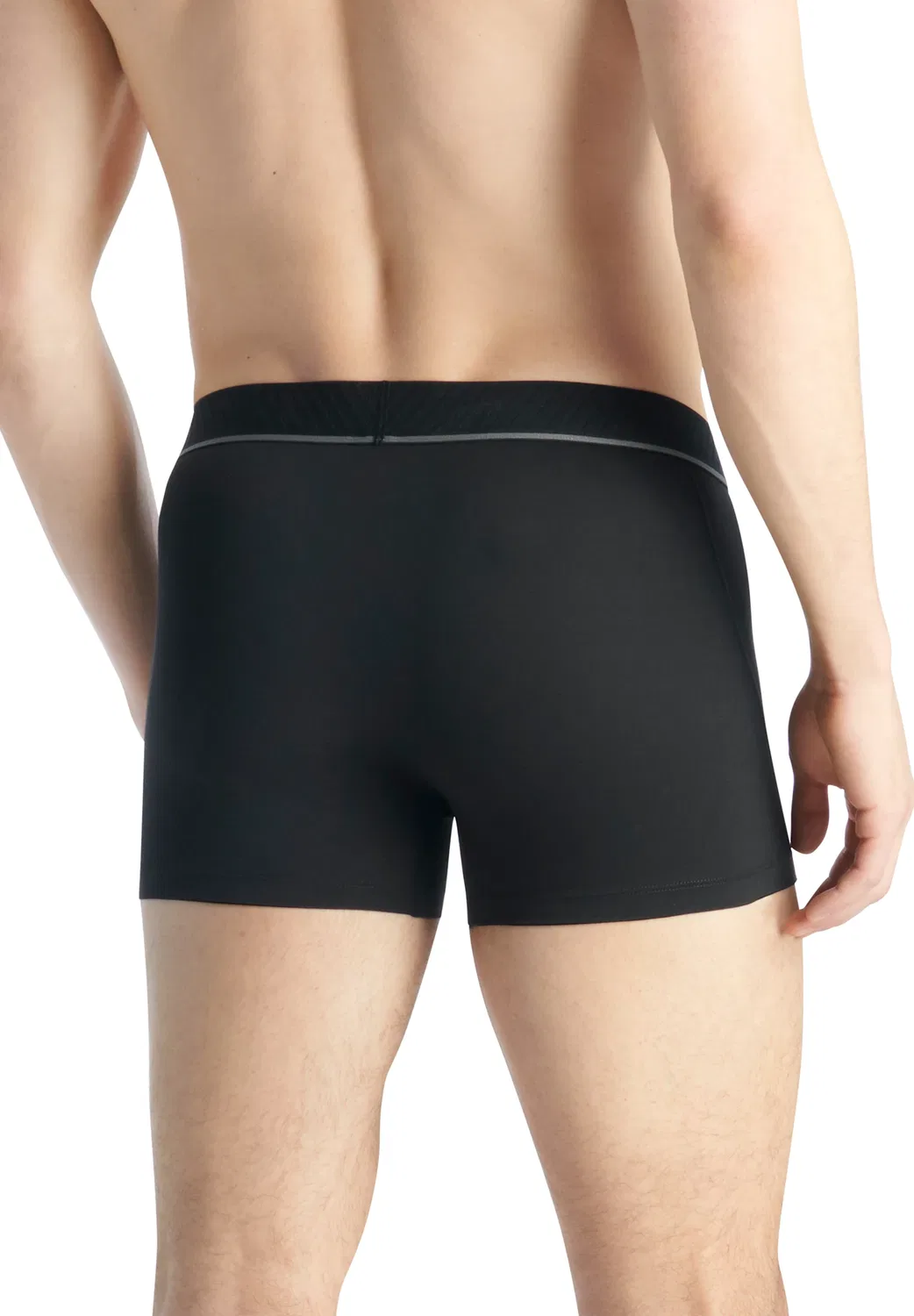 Боксеры активные Micro Flex Eco Trunk 3P Adidas, черный — фото 4