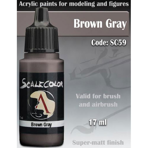 

Миниатюра Scale 75 USA Scale Color Paint: Brown Grey (17ml)