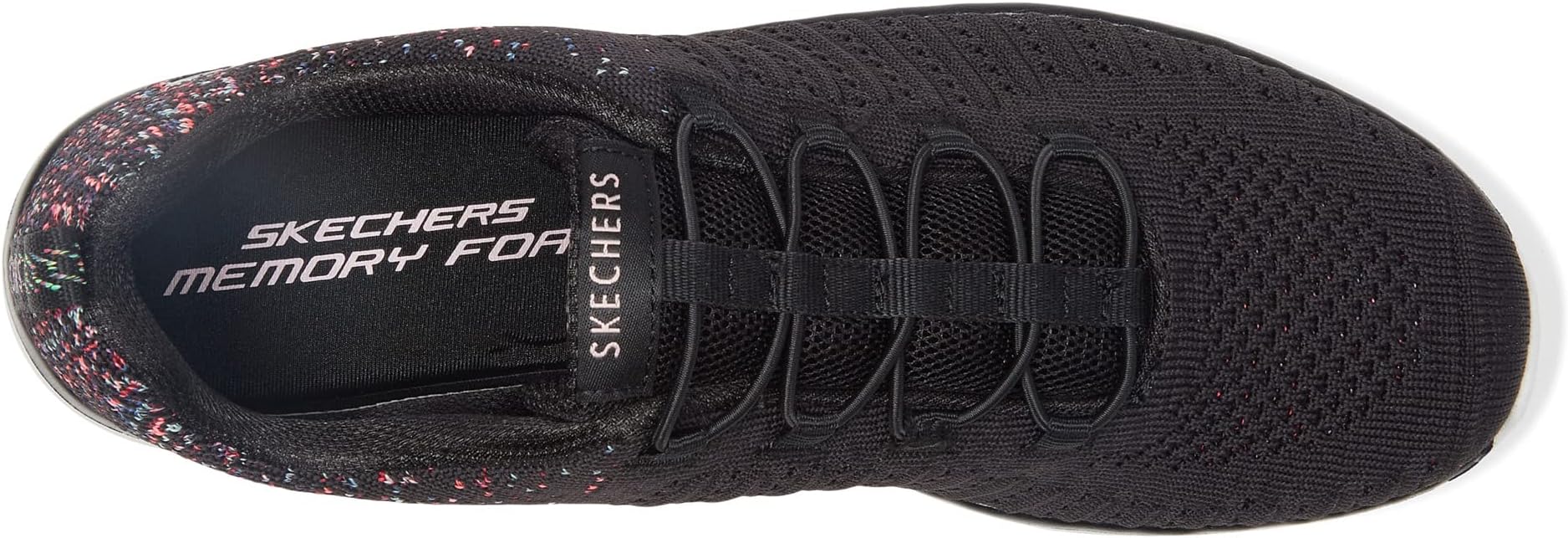 Кроссовки SKECHERS Virtue, цвет Black Pink — фото 2