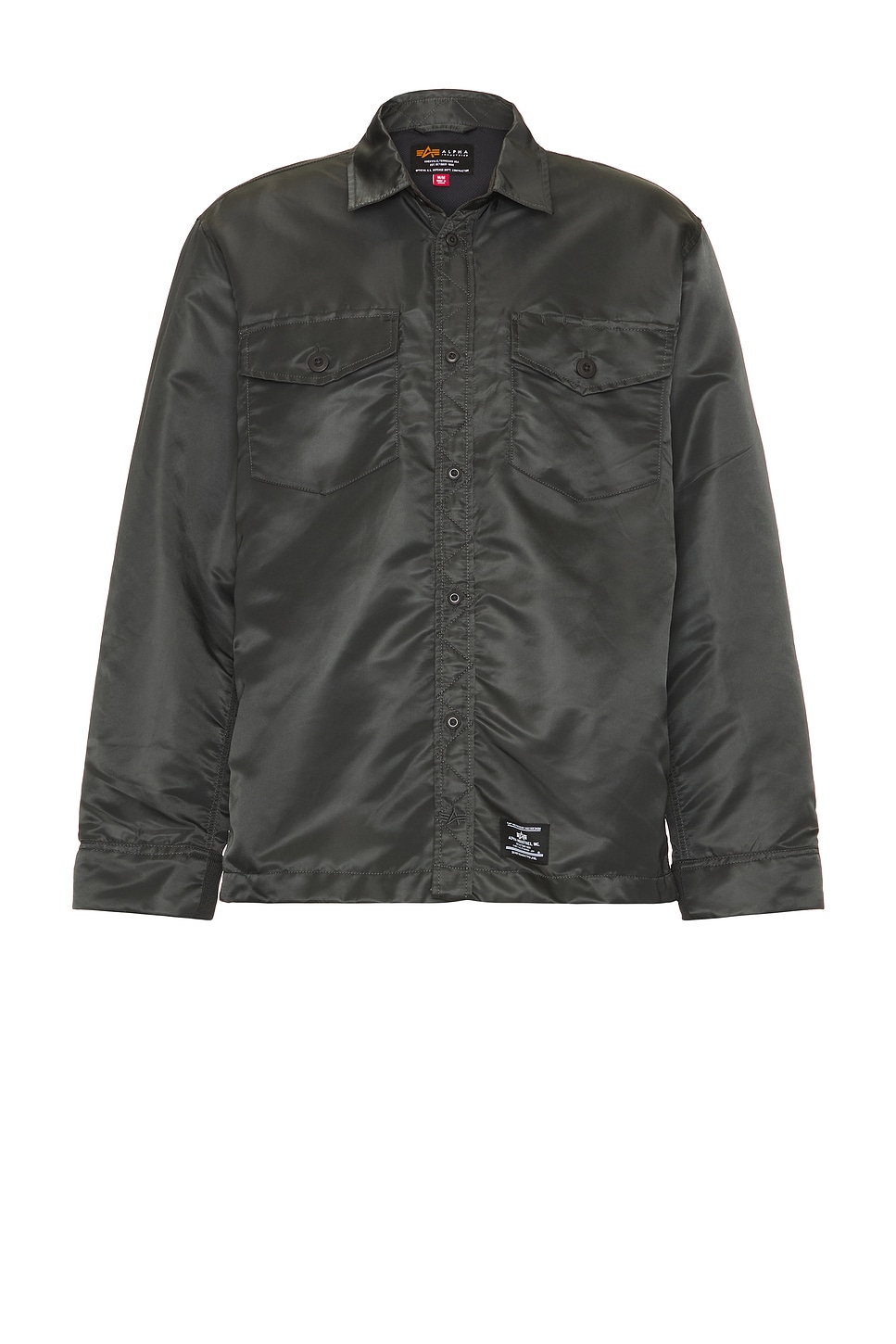

Длиннорукавный полетный овершерт Alpha Industries, charcoal