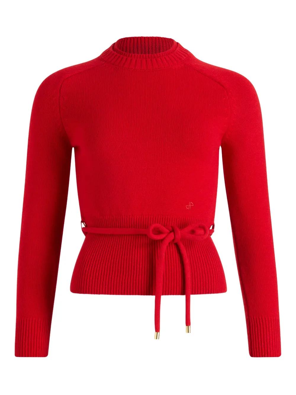 

Свитер с двойным воротником PATOU, красный