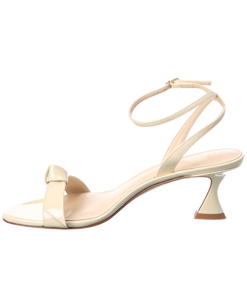 Alexandre Birman Clarita Bell 60 Patent Sandal, белый — фото 2