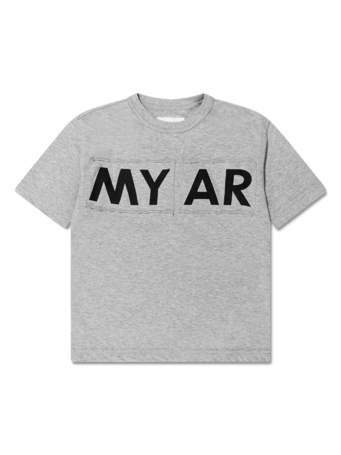

Футболка с логотипом MYAR KIDS, серый