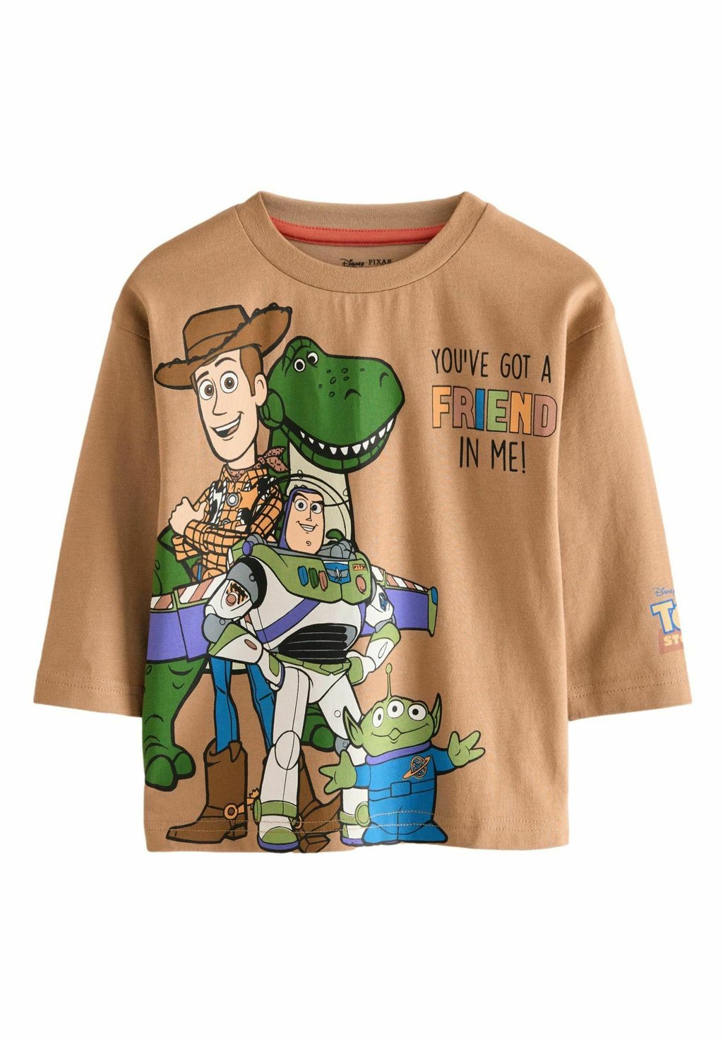 

Рубашка с длинным рукавом TOY STORY, REGULAR FIT Next, коричневый