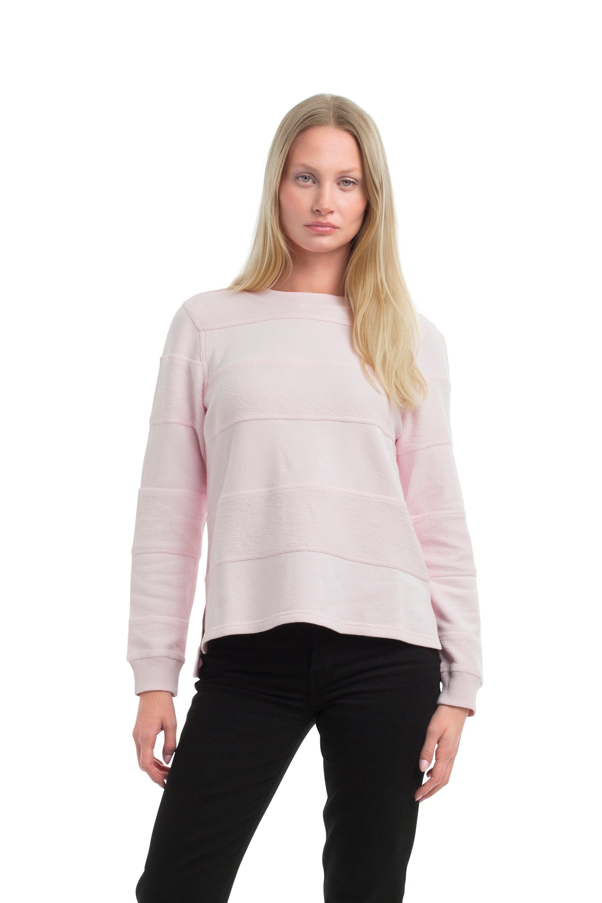 

Полосатая толстовка WILT Clothing, pink a boo