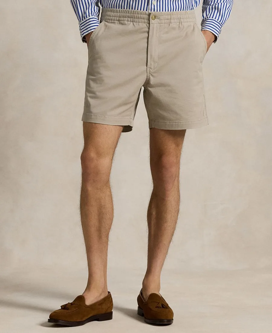Мужские классические шорты-поло Prepster длиной 6 дюймов Polo Ralph Lauren, хаки tan — фото 4