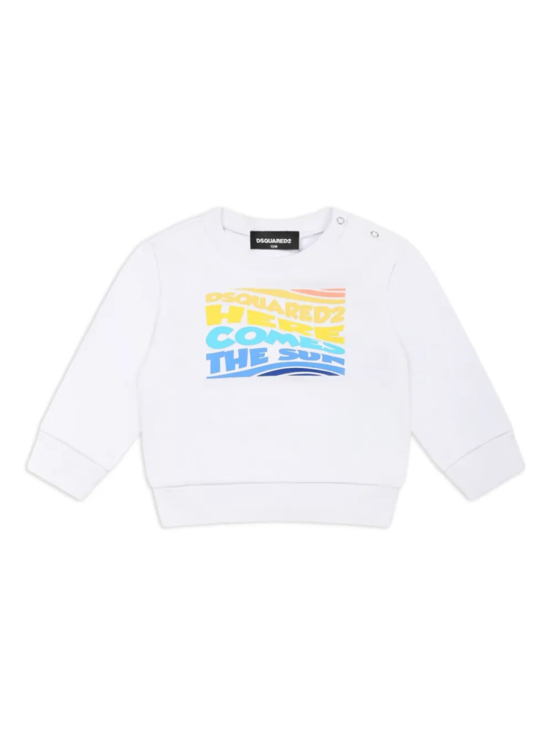 

Толстовка с логотипом DSQUARED2 KIDS, белый