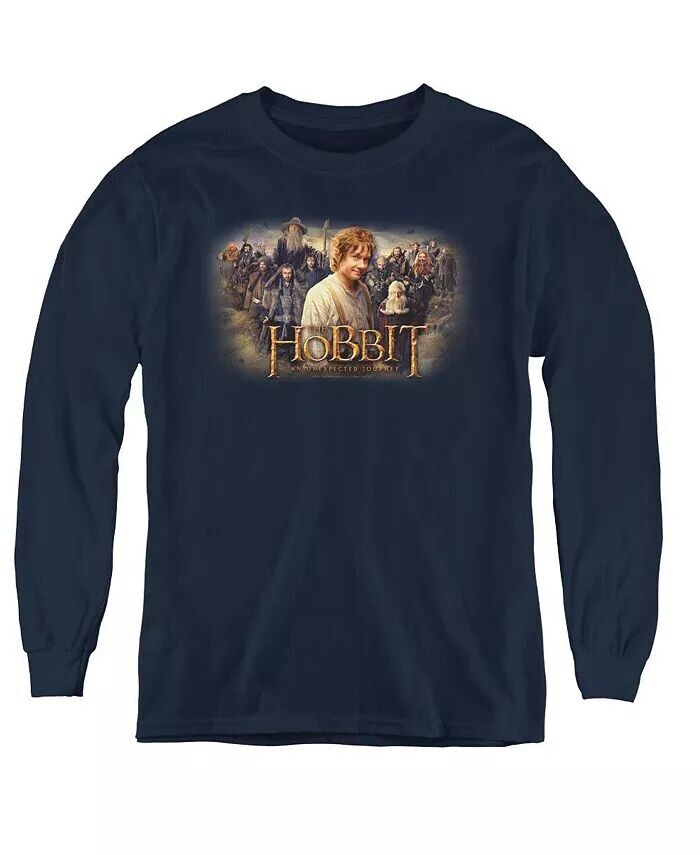 

Свитшот с длинным рукавом Hobbit Rally для мальчиков The Hobbit, синий