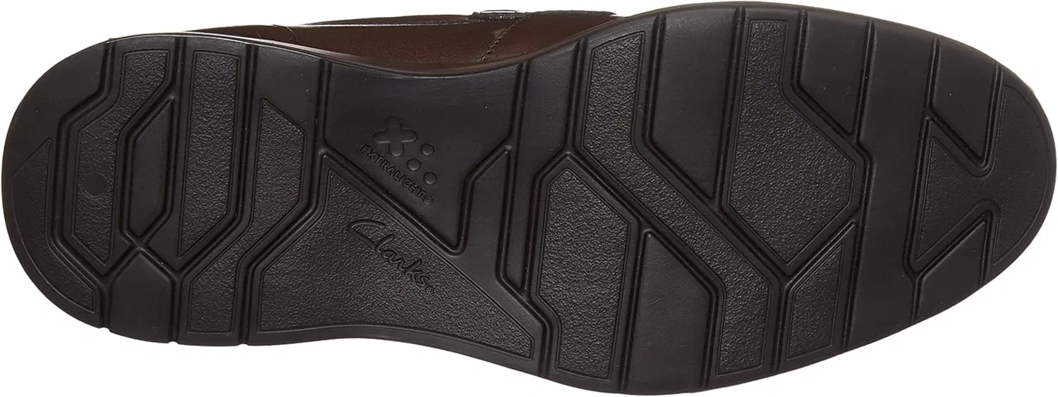 Туфли Clarks Herren Chantry Penny Slipper, Dark Brown Leather — фото 3