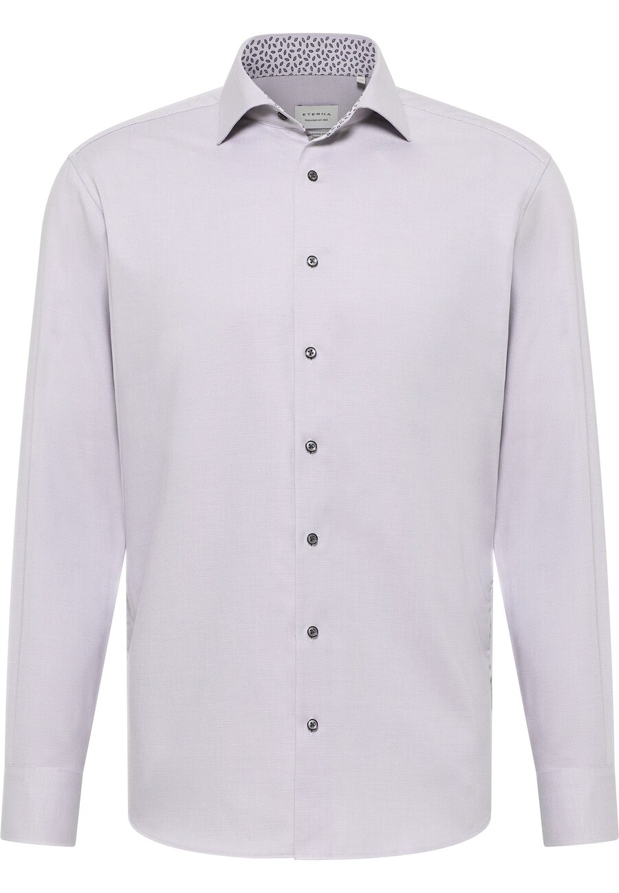 

Рубашка делового покроя Regular Fit ETERNA, цвет Basalt grey/Light grey