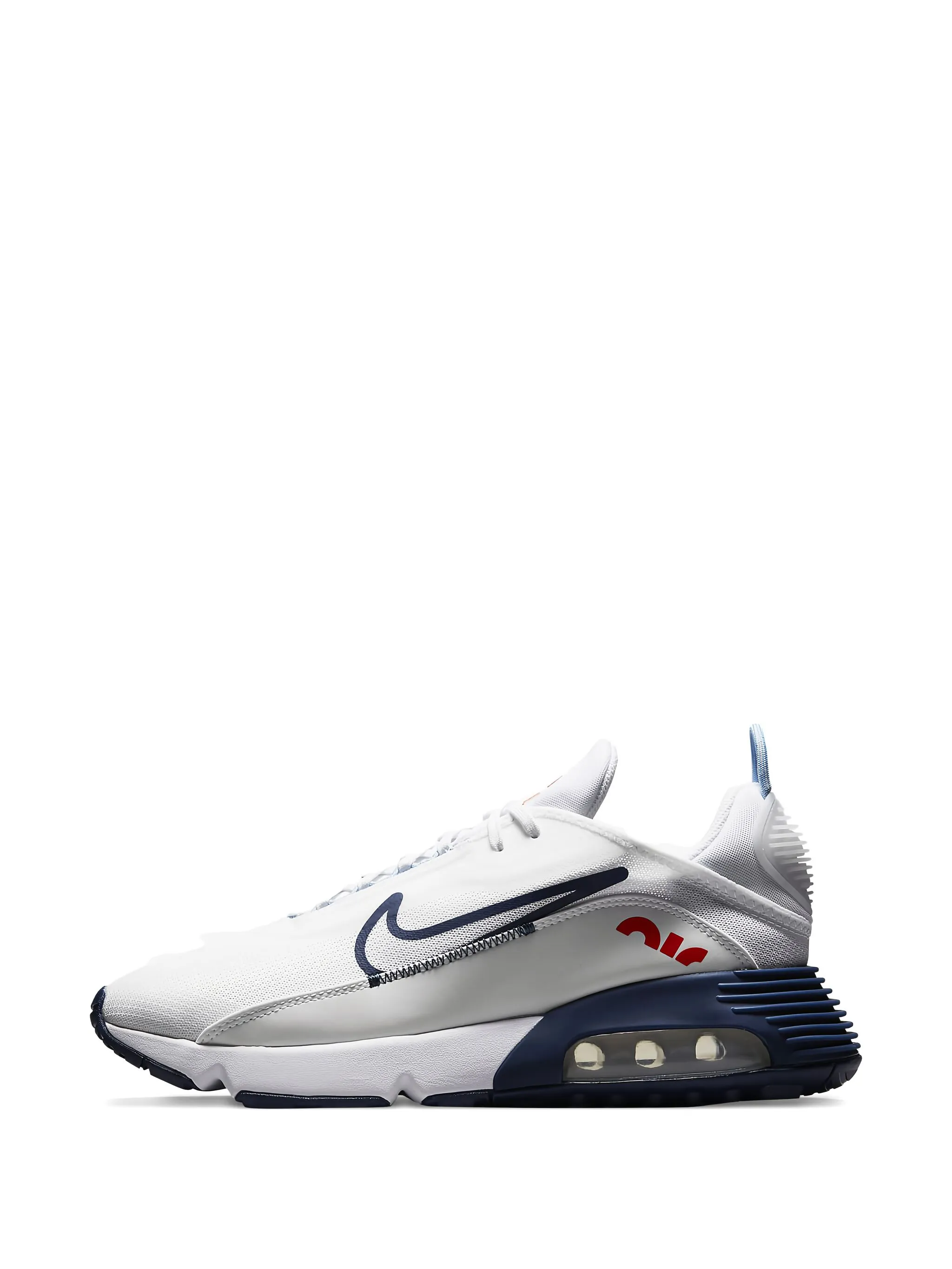 Кроссовки Air Max 2090 White/Midnight Navy/Chile Nike, белый — фото 4
