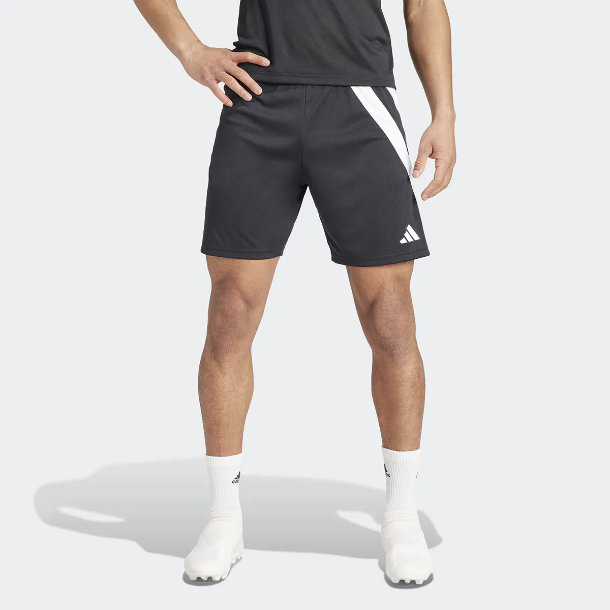 

Мужские шорты Fortore 23 Adidas, черный/белый