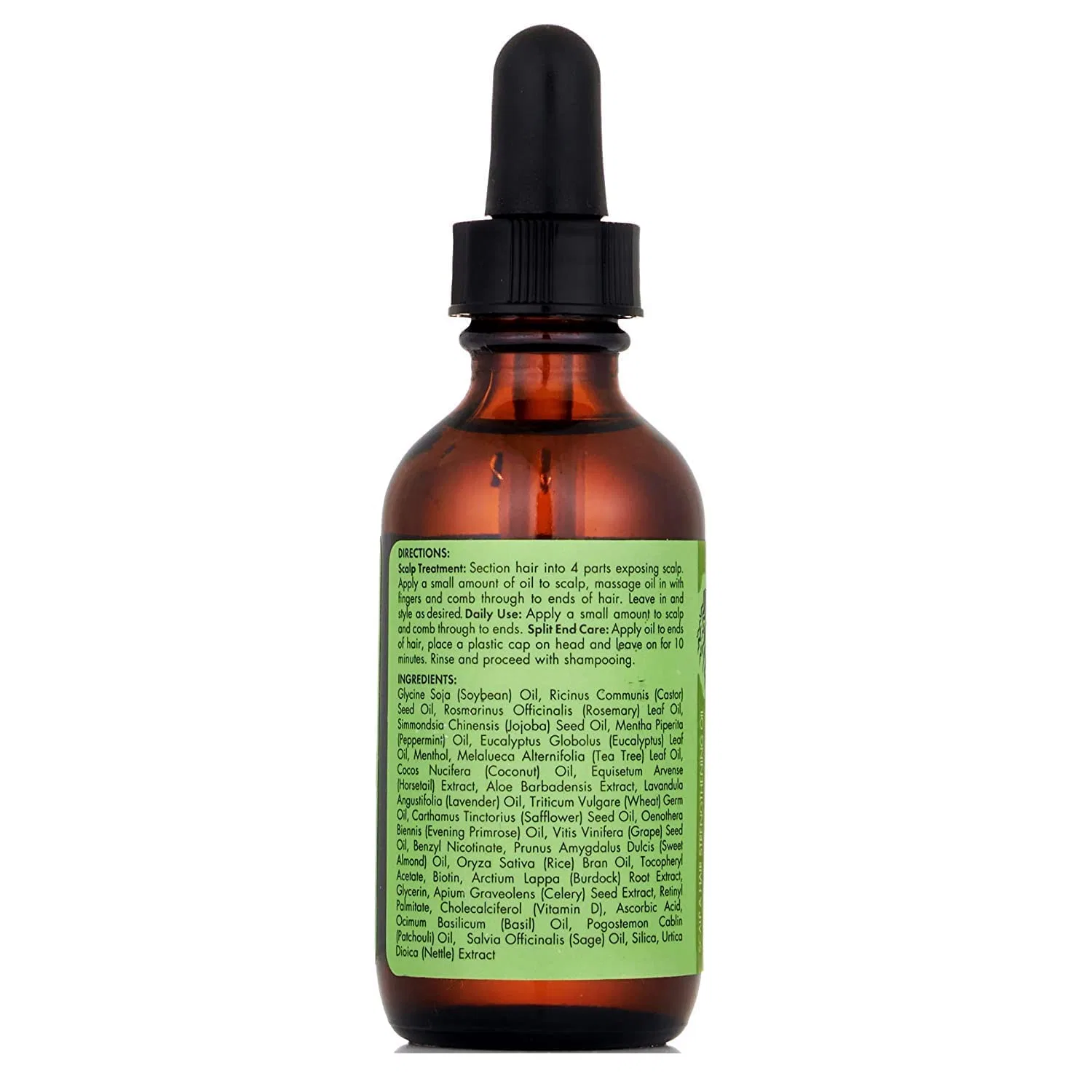Масло для укрепления кожи головы и волос с розмарином и мятой Mielle Organics — фото 3