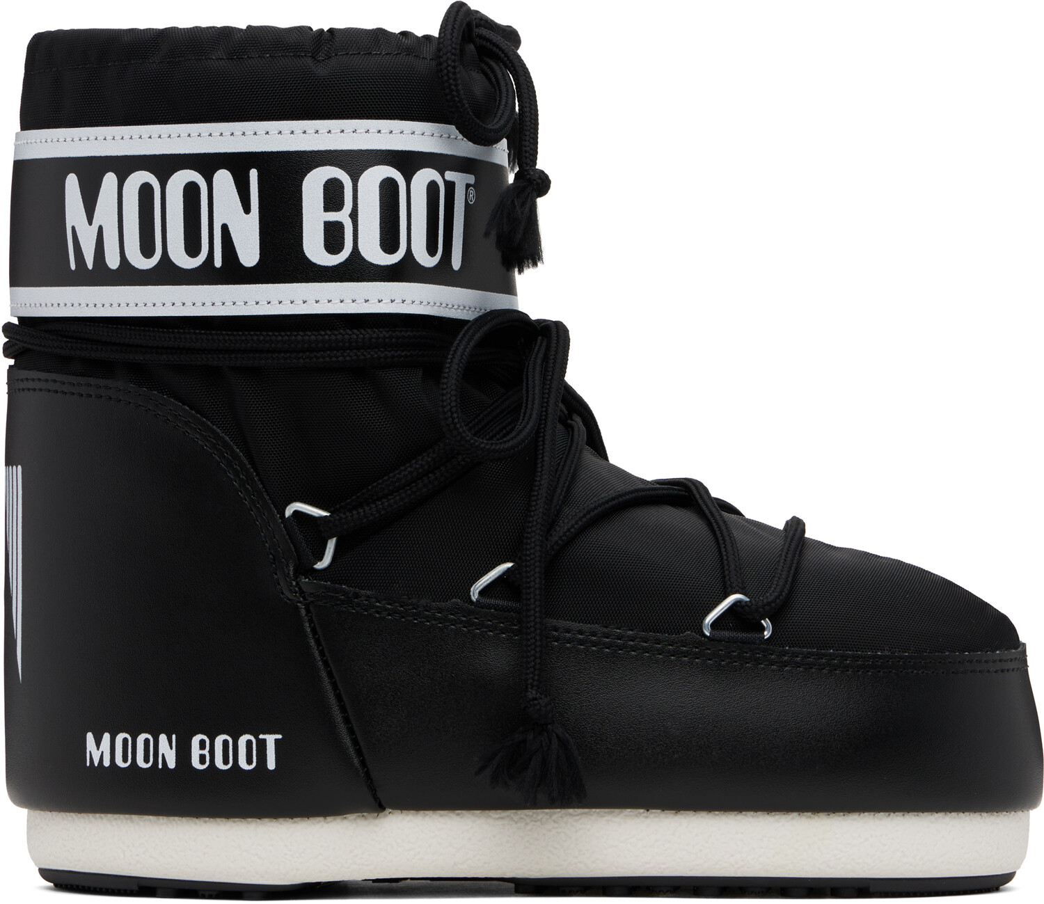 

Черные нейлоновые сапоги Icon Low Moon Boot