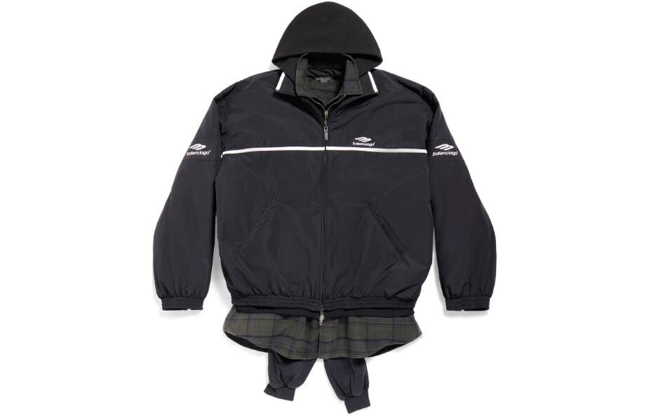 

Куртка Balenciaga, черный / белый