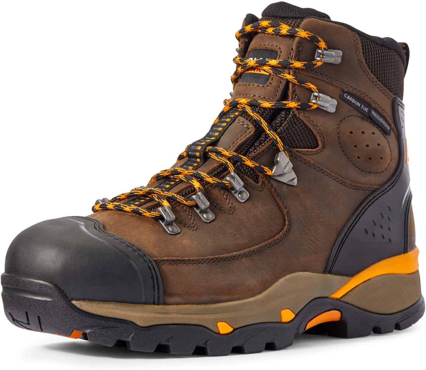 Мужские ботинки ARIAT Endeavor 6 с водонепроницаемым карбоновым носком, коричневый/шоколадный