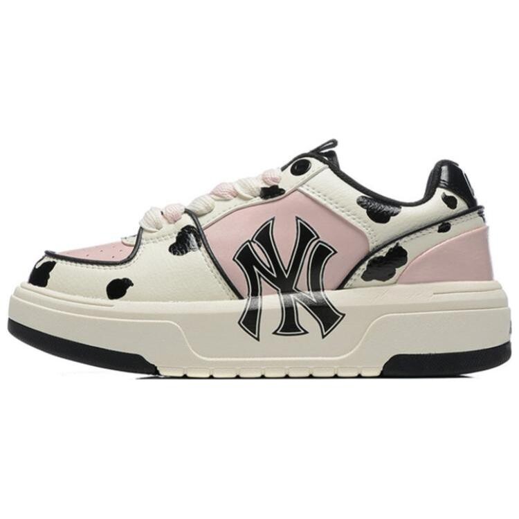 

Кроссовки MLB Chunky Liner Skateboarding Shoes Unisex Low-top White Pink, черный/розовый, Белый, Кроссовки MLB Chunky Liner Skateboarding Shoes Unisex Low-top White Pink, черный/розовый