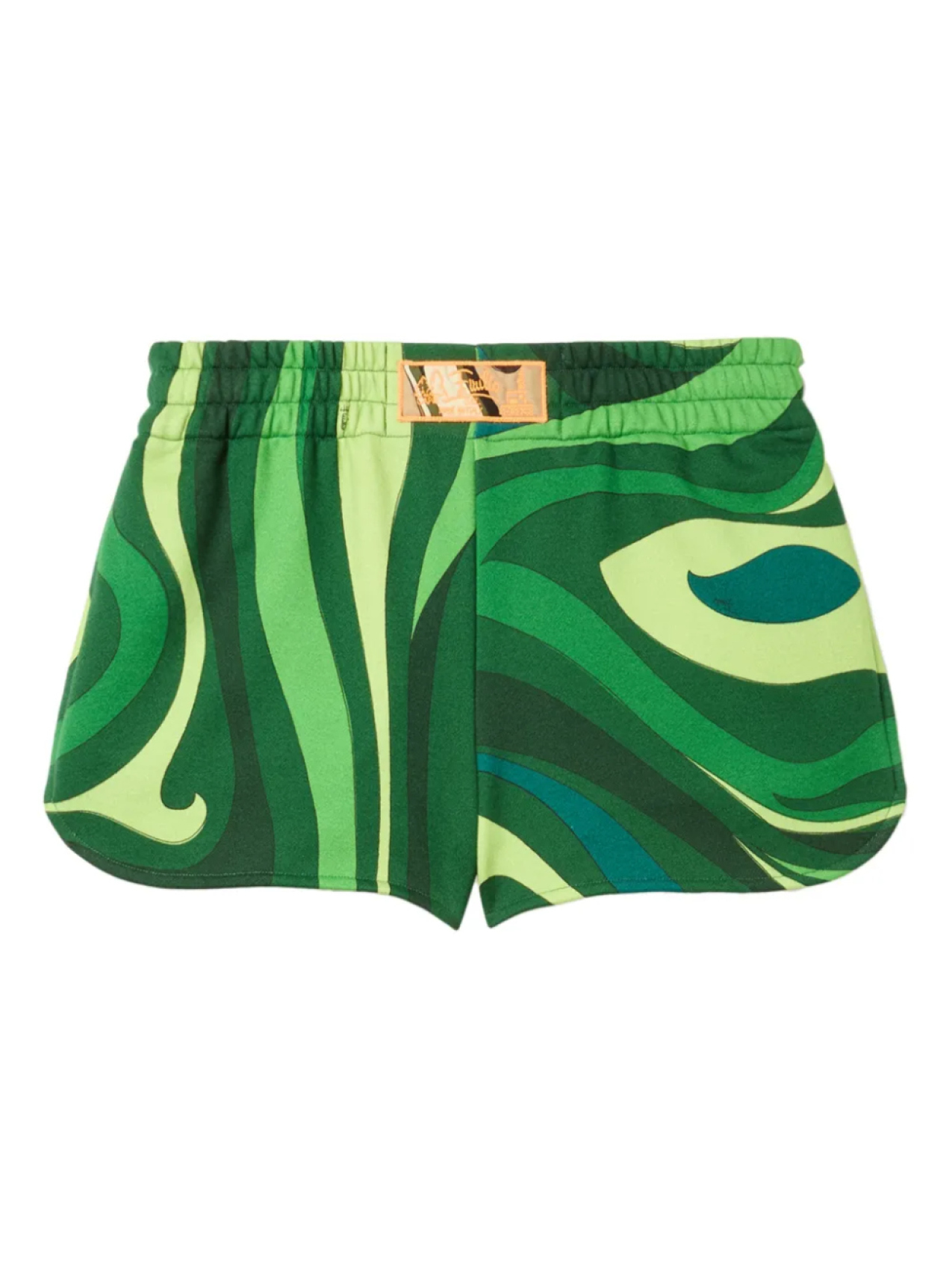 

PUCCI шорты с принтом Marmo, зеленый