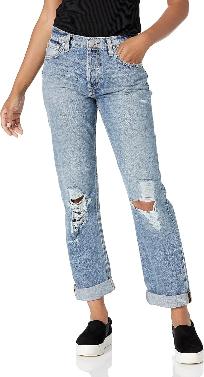 

Женские джинсы HUDSON Thalia, укороченные модели Boyfriend