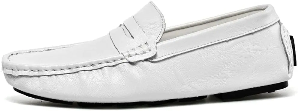 Мокасины мужские LEADER SHOW White — фото 3