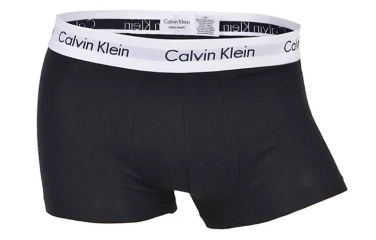 Calvin Klein Мужские трусы 3 шт черные — фото 3