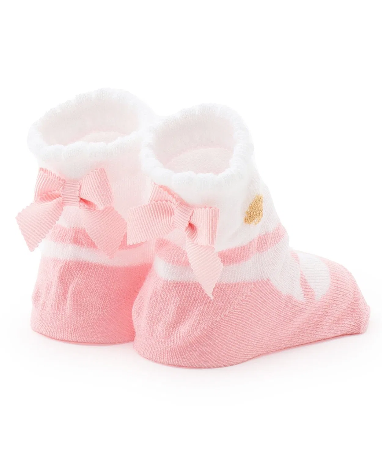 Детские носки с бантиком Kate Spade New York Kids тёмно-синие — фото 2