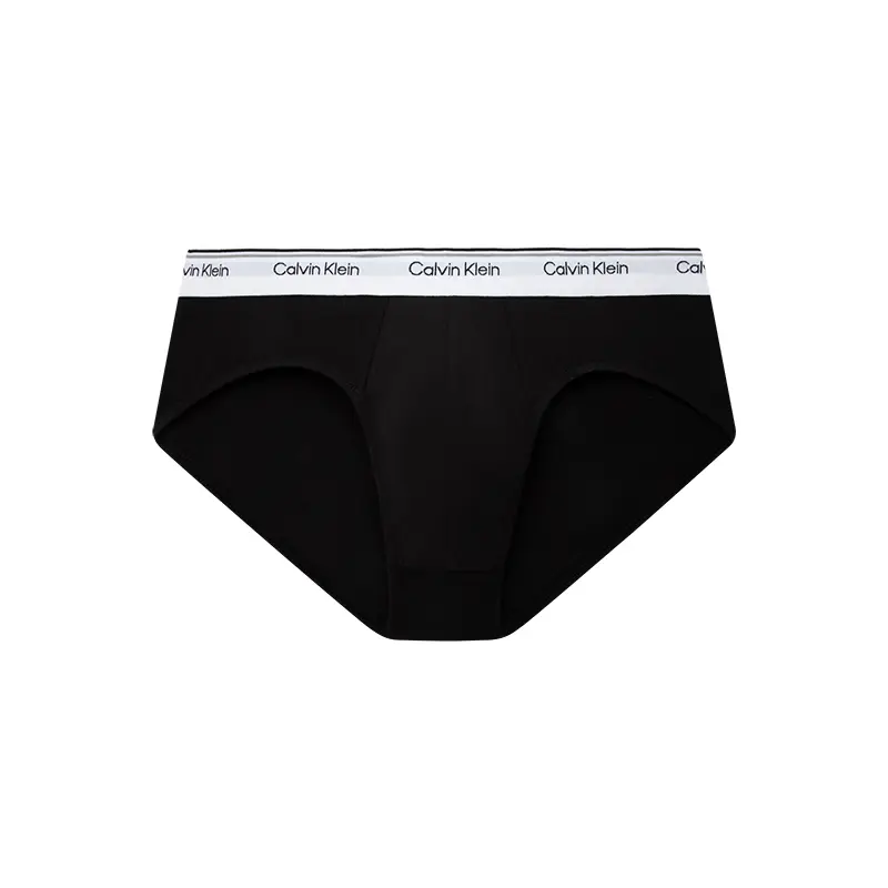 Мужские трусы 3 штуки Calvin Klein, серый/красный/черный — фото 4