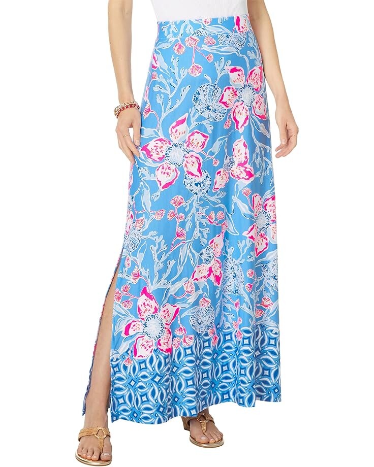 

Юбка Lilly Pulitzer Adea Maxi Skirt, цвет Multi Bahamian Rhapsody Engineered