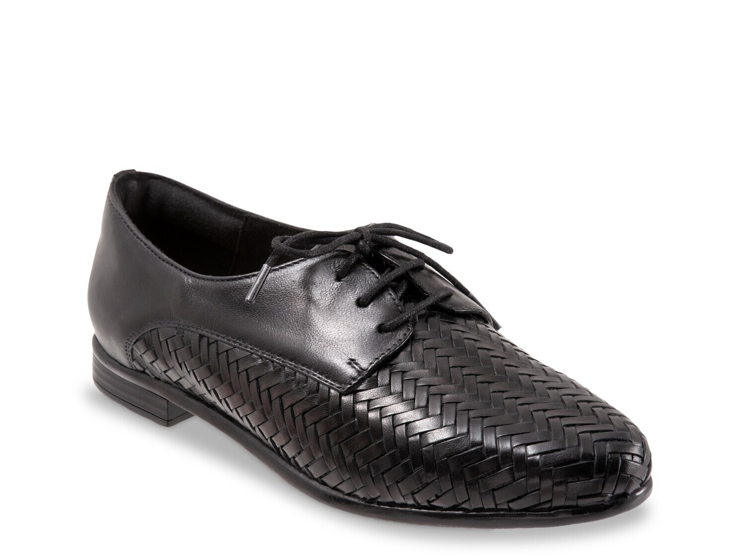 Туфли-оксфорды Trotters Lizzie Herringbone, черный