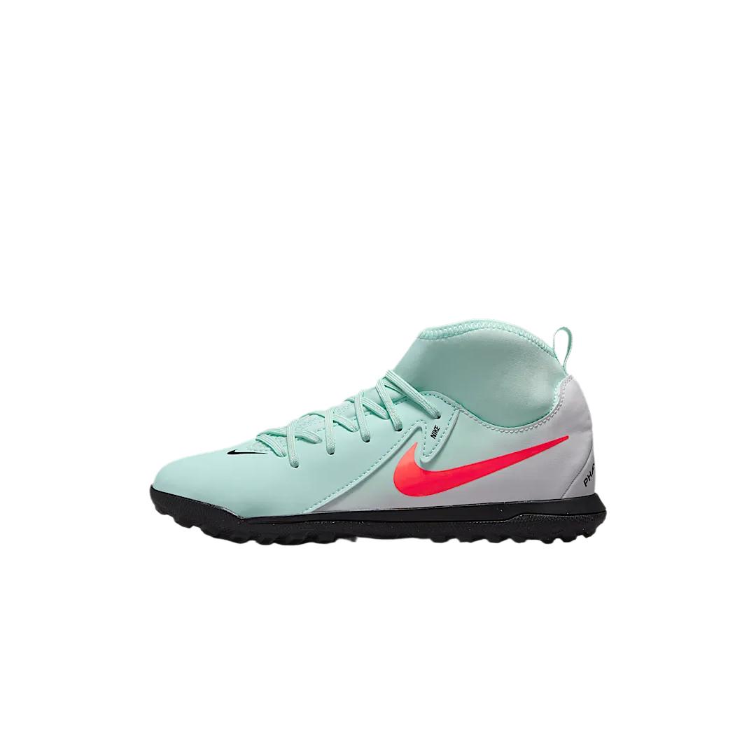

Nike Phantom Luna 2 нескользящие износостойкие высокие детские футбольные бутсы mint green kids