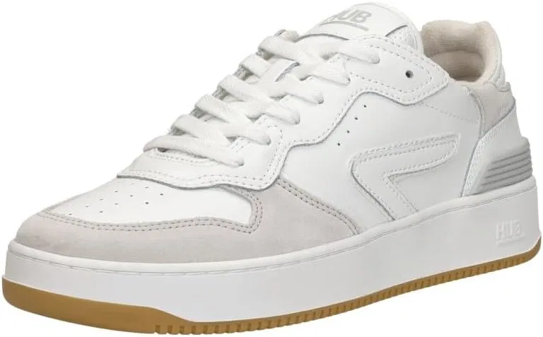 HUB - Мужские - Кроссовки - Smash L68 Men, Wht Wht Ice Wht Lt Gum — фото 2