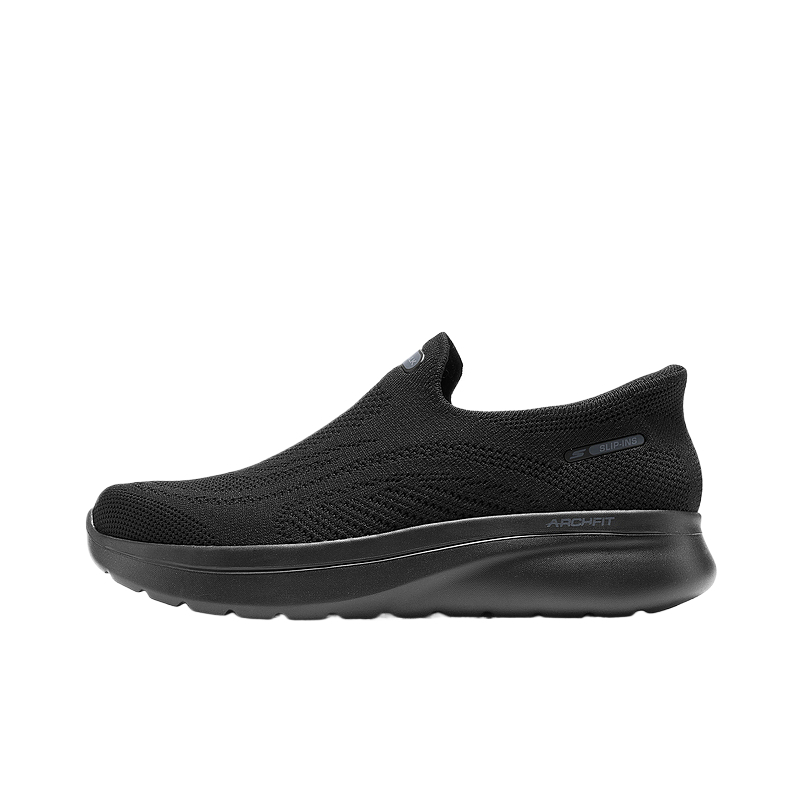 

Skechers Мужские повседневные низкие туфли GO WALK, черные