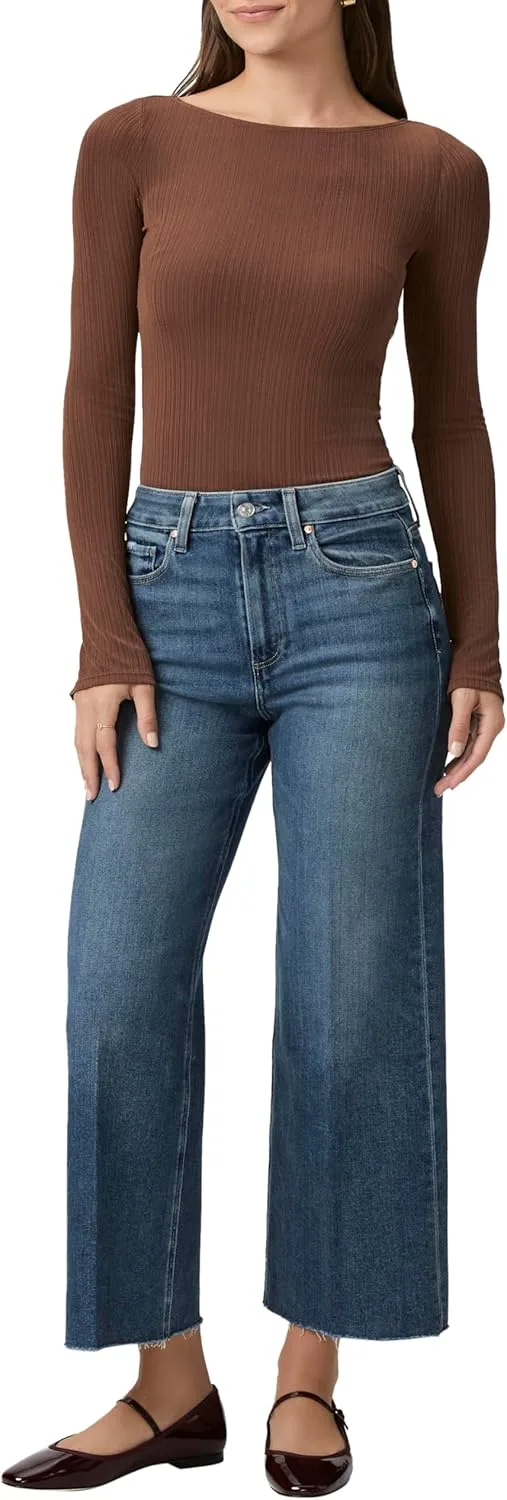 

PAIGE Женские джинсы Anessa с необработанным краем