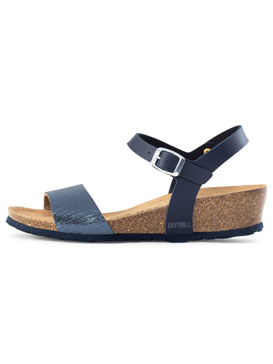 Босоножки на высоком каблуке Bayton Sandals Wodonga, цвет marine blue/night blue