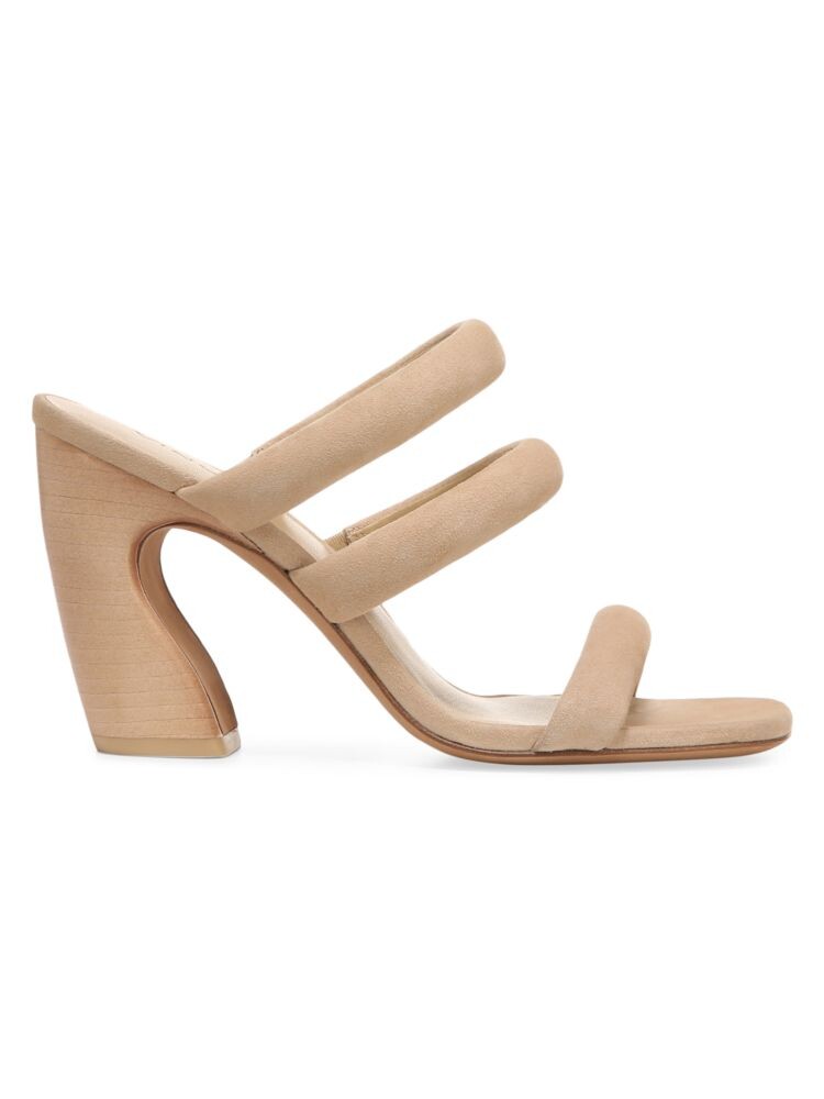 Замшевые сандалии Дара Vince, цвет Blonde Beige
