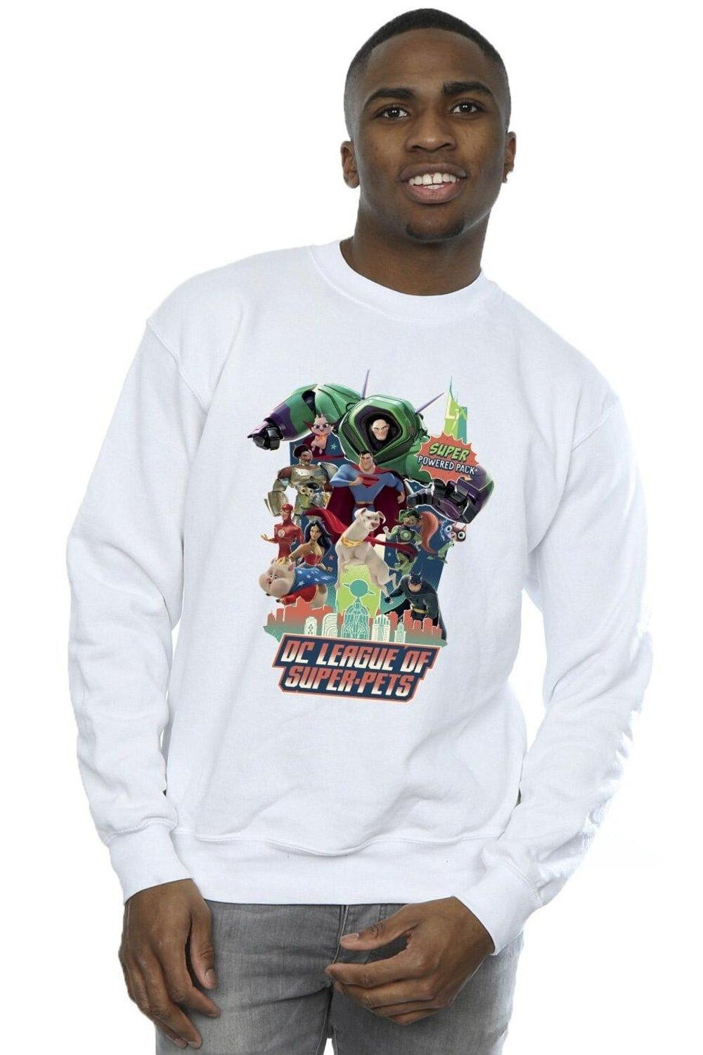 

Толстовка DC League Of Super-Pets Super Powered Pack DC Comics, белый