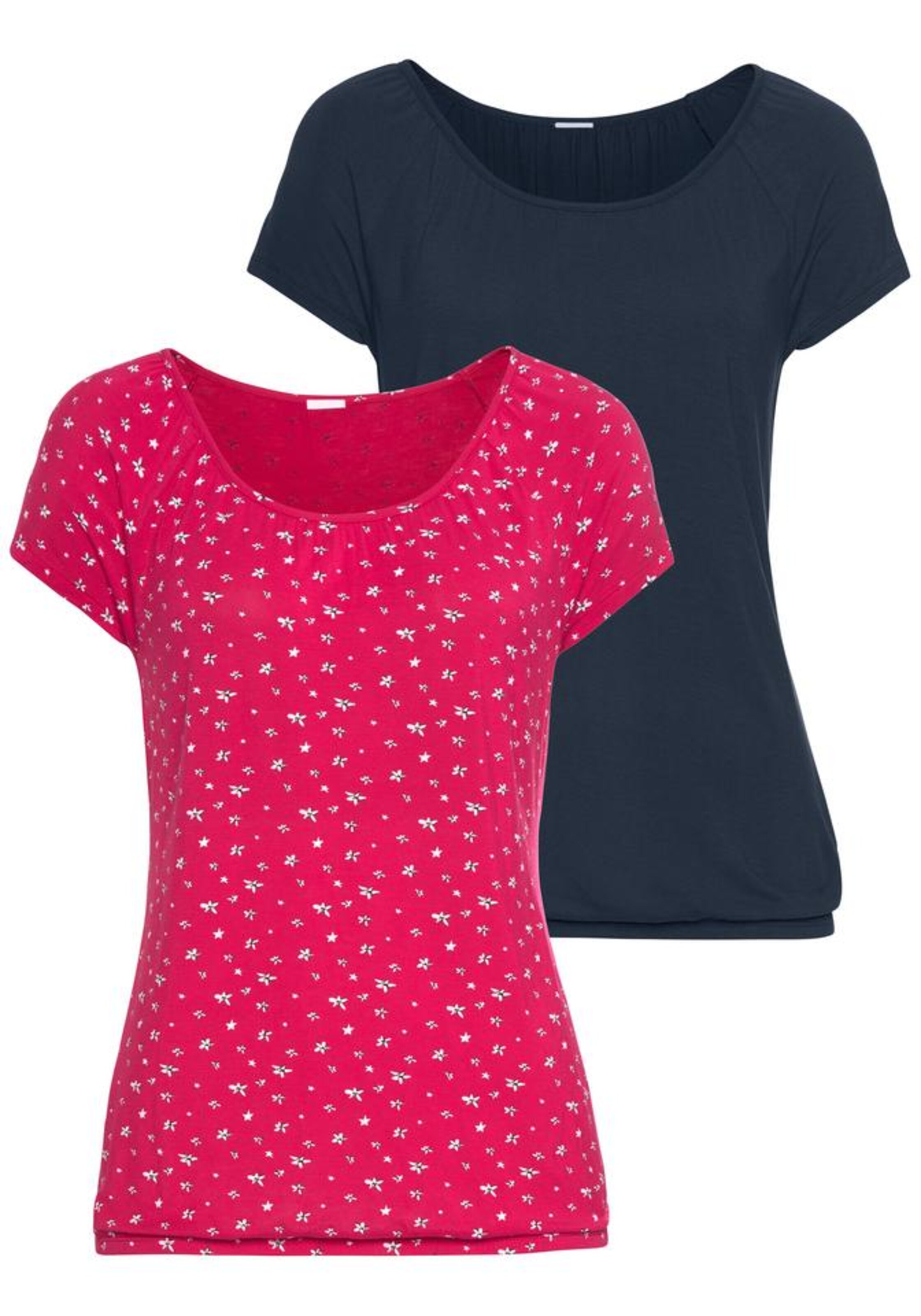 

LASCANA Футболка в цвете Navy, Pink, Синий, LASCANA Футболка в цвете Navy, Pink