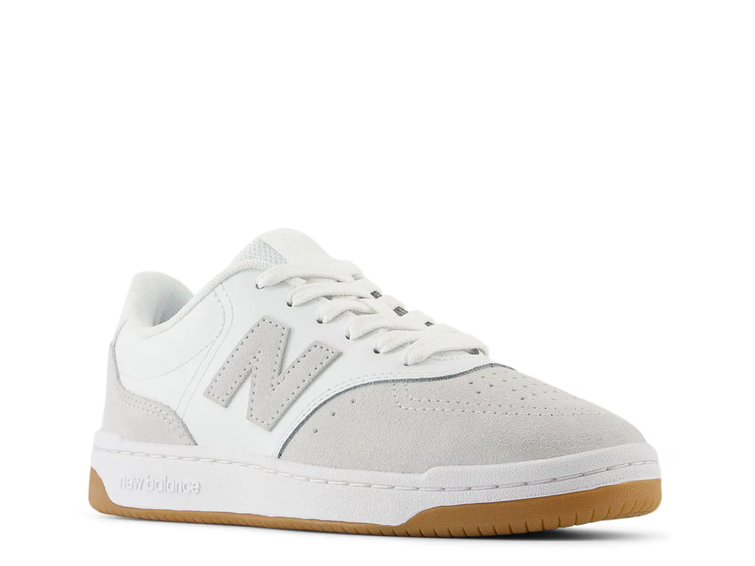 

Кроссовки BB80 Court Sneaker New Balance, серый/белый