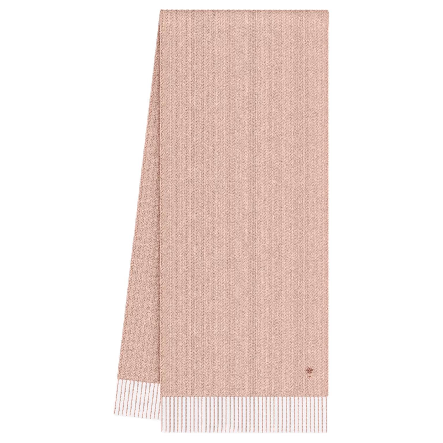 

DIOR Кашемировые вязаные шарфы для женщин, розовый