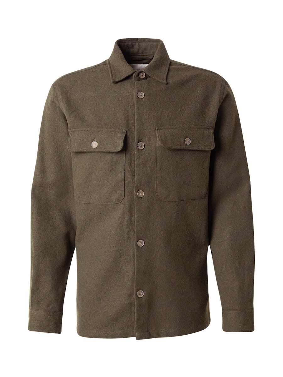 

Рубашка на пуговицах классического кроя Jack & Jones Premium RAYLE, оливковый