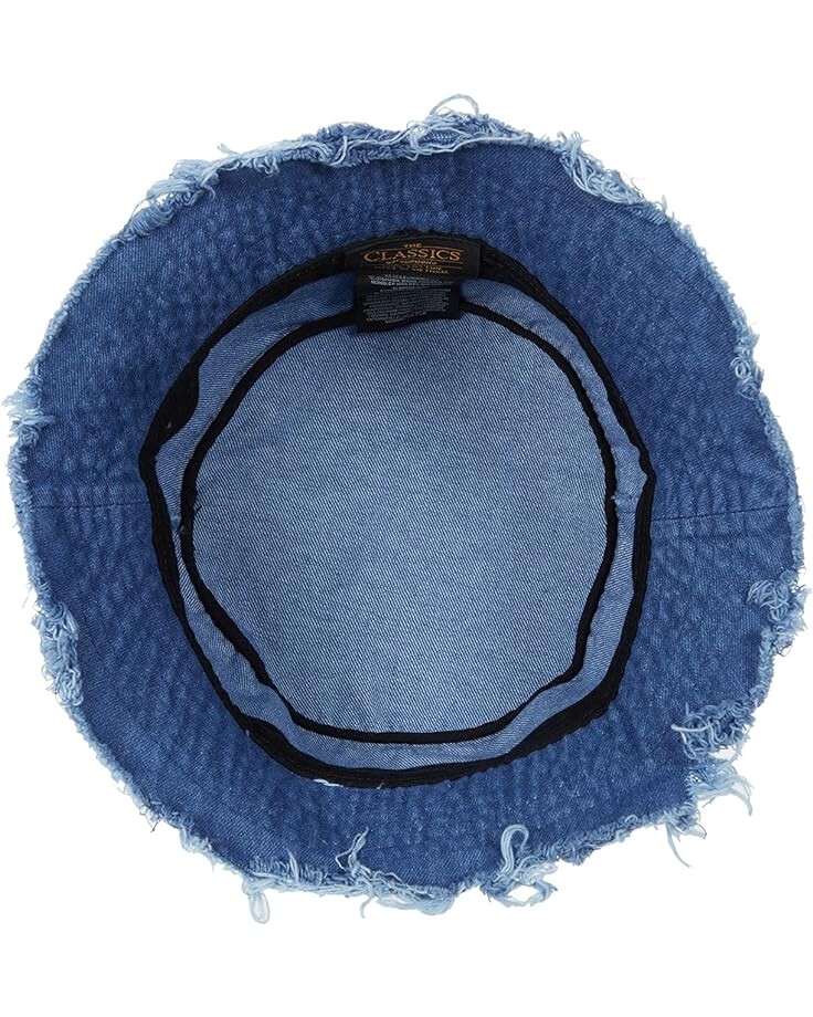 

Панама Hurley Olivia Fringe Bucket Hat, синий