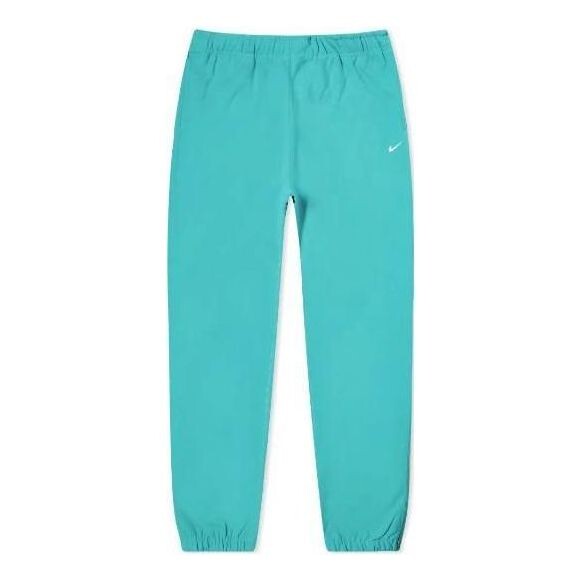 

Брюки solo swoosh sweatpants 'teal' Nike, мультиколор