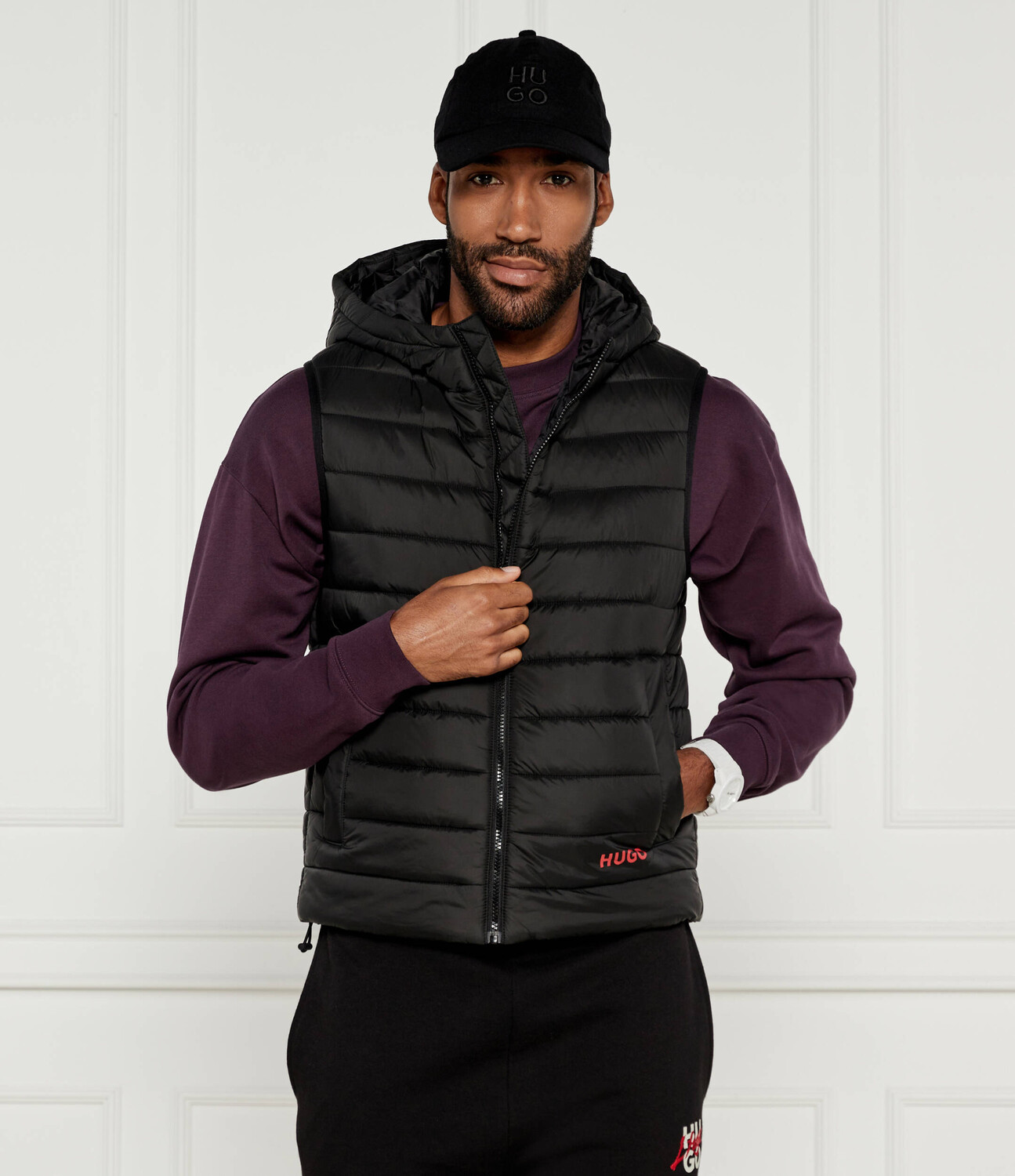 

Куртка HUGO Breneto2431 Regular Fit, черный